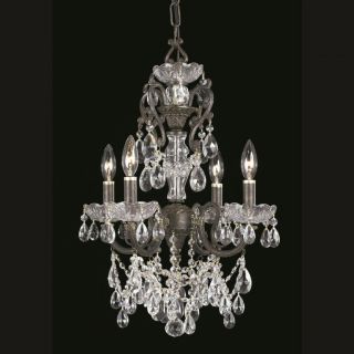 Legacy 4 light English Bronze Chandelier