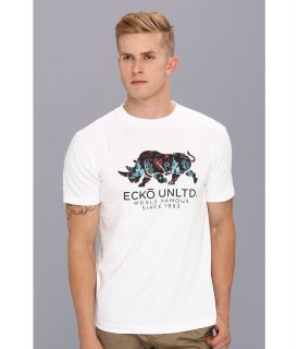Ecko Unltd Traveling Rhino Tee Mens T Shirt (White)