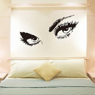 People Charming Eyes Wall Stickers