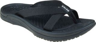 Womens Kalso Earth Shoe Cabo San Lucas 2   Black Nylon Casual Shoes