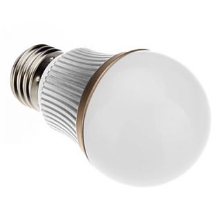 E27 3W 3000K Warm White Light Waterproof LED Globe Bulb (85V 265V)