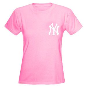 New York Yankees MLB Youth Girls Tonal T Shirt