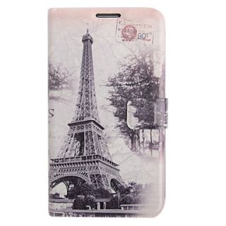 Colored Drawing Forest Irony Leather Case for Samsung Galaxy Note 2 N7100