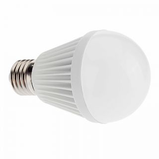 Q6 E27 9W 25x3035SMD 630LM 3000K Warm White Light LED Ball Bulb (100 240V)