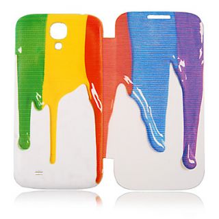 Three Dimensional Oil Paint Full Body Leather Case for Samsung Galaxy S4 I9500