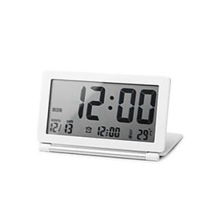 Classic Table Alarm Clock With Temperature Display