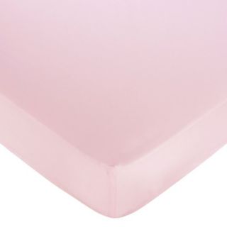 Sophia Fitted Crib Sheet   Pink