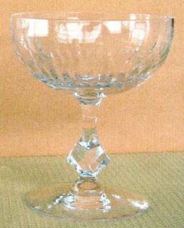 Tiffin Franciscan Jamestown Champagne/Tall Sherbet   Stem #17524, Cut