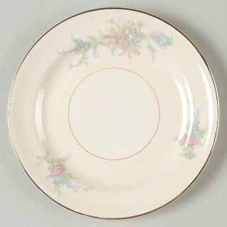 Homer Laughlin  N1578 Bread & Butter Plate, Fine China Dinnerware   Multicolor F
