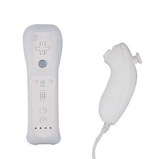 Remote and Nunchuk Controller Case for Wii (White)