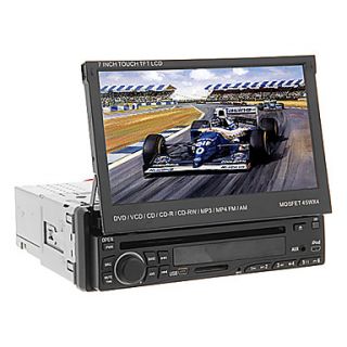 7 Inch 1Din TFT Screen In Dash Car DVD Player Support BT,TV,USB/SD