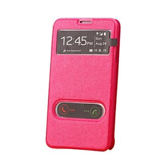 Double Windows Open Full Body Case with Stand for Samsung Galaxy Note 3 N9000 (Assorted Colors)