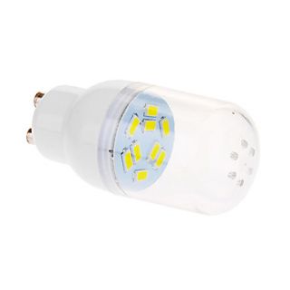 GU10 4W 9x5630SMD 320LM 5500 6500K Cool White Light LED Globe Bulb (220 240V)