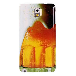 New Beer Bubble Pattern Hard Case for Samsung Galaxy Note 3 N9000