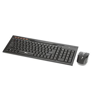 CAPRO H700 2.4G Wireless Keyboard with Optical Mouse