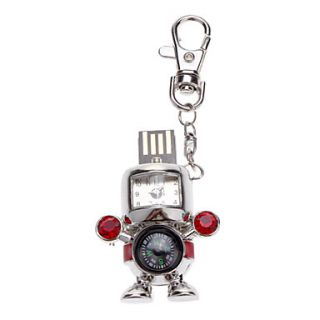 Handsome Robot with Watch and Compass Flash Drive 4G