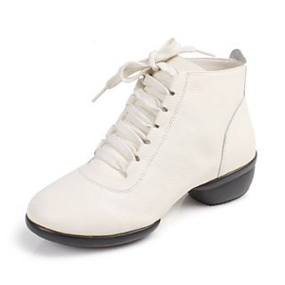 Womens Leather Dance Shoes For Ballroom Sneakers(More Colors)