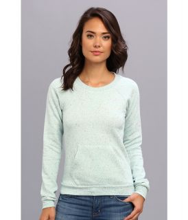 Volcom Up In The Nub Crew Womens Long Sleeve Pullover (White)
