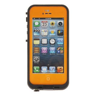 Cool Airtight Tough Protective Waterproof Plastic Case for iPhone 5/5S(Assorted Color)