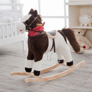 Charm Pinto Rocking Horse with Movement and Sounds Multicolor   82340