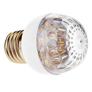 E27 1W 20 LED 80LM 2900K Warm White Light LED Globe Bulb (200 240V)