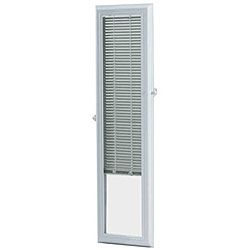 Odl Enclosed Door 8x36 inch White Sidelights With Blinds