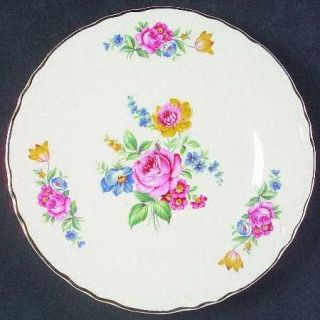 SCIO Hazel Salad Plate, Fine China Dinnerware   Ranson Shape, Floral, No Backsta