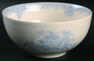 Burgess & Leigh Asiatic Pheasants Blue 5 Chinese Bowl, Fine China Dinnerware  