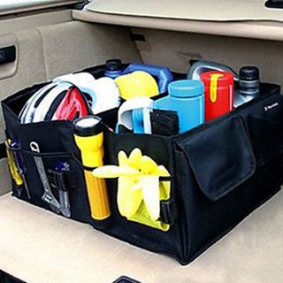 Modern Travel Black Storage Bags For Car