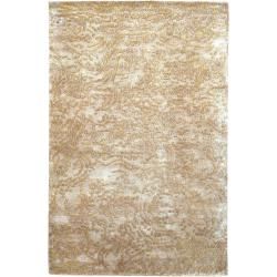 Julie Cohn Hand knotted Kenilworth Abstract Design Wool Rug (5 X 8)