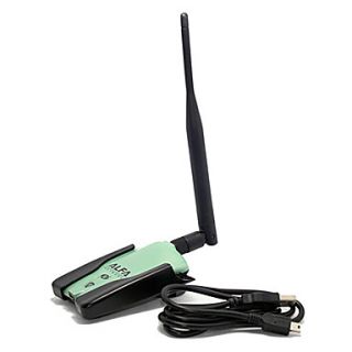 AWUSO36NH 802.11b/g /n/ 150Mbps USB2.0 WiFi Wireless Network Adapter(5dBi)