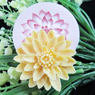 One Hole Deep Flower Silicone Mold Fondant Molds Sugar Craft Tools Resin flowers Mould For Cakes