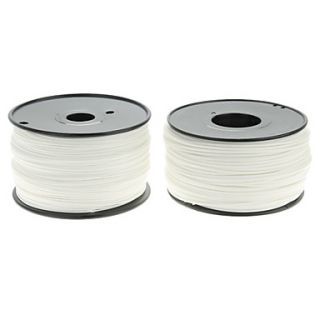 Reprapper 3D Printer Consumables White Color (Optional Wire Diameter and Material) 1 Piece