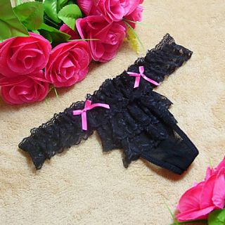 Sexy Lace Floral Side Transparent G strings