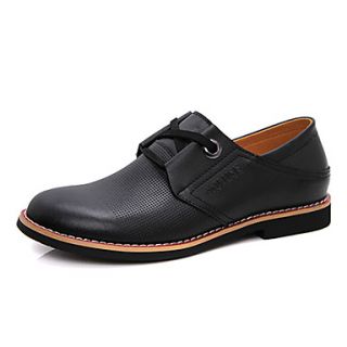 Leather Mens Wedge Heel Wedges Loafers with Lace up