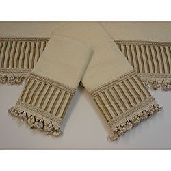 Sherry Kline Morningside Decorative 3 piece Towel Set