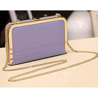 Cute Womens Lady Chain Mini Bag Hand Bag Candy Color Hard Cover Bag Purse Clutch Wallet 6 Colors