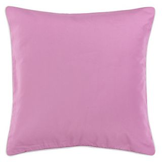 Modern Classic Pink Solid Polyester Decorative Pillow Cover