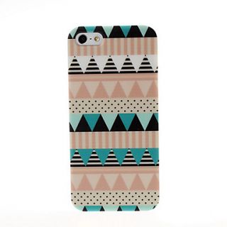 Abstract Geometric Pattern Plastic Hard Case for iPhone 5/5S