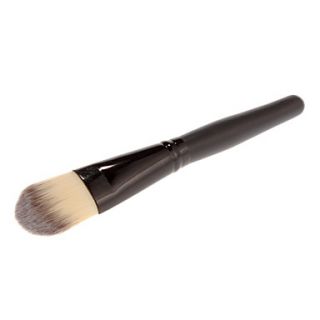 Short Black Stick Artificial Fibre Foundation Brush