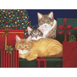 Boxed Christmas Card   Marla, Buster and Edna Williams