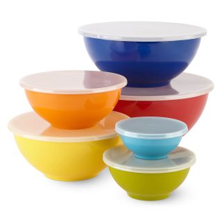 Cooks 12 pc. Mixing Bowl and Lid Set