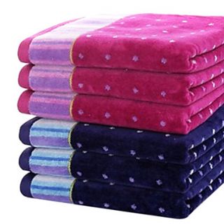Hand Towel Set,2 Pack Terry 100% Cotton Spot Print 76cm x 35cm   2 Colours Included