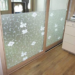 Country Floral Blossoms Window Film