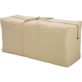 Classic Accessories Patio Cushion Bag   Tan, Model 58982