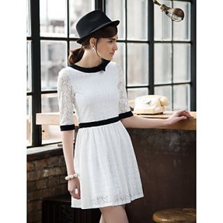 TS Vintage Simplicity Color Block Dress