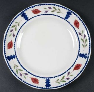 Adams China Lancaster (Hexagon/Chinese) Luncheon Plate, Fine China Dinnerware  