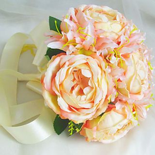 Round Shape Wedding/Party Bridal Bouquet(More Colors)