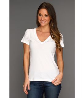 Hurley Solid Perfect V Shirt Womens T Shirt (White)
