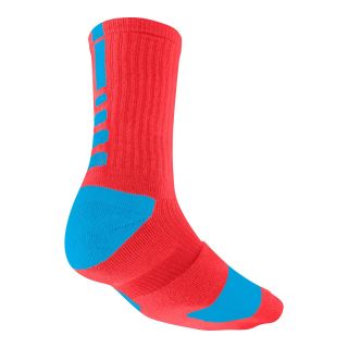 Nike Basketball Elite Crew Socks, Red/Blue, Mens